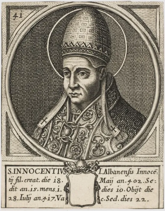 Framed Print : Pope Innocens I Framed Print : Pope Innocens I