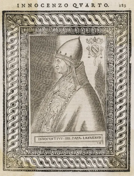Framed Print : Pope Innocens IV Framed Print : Pope Innocens IV