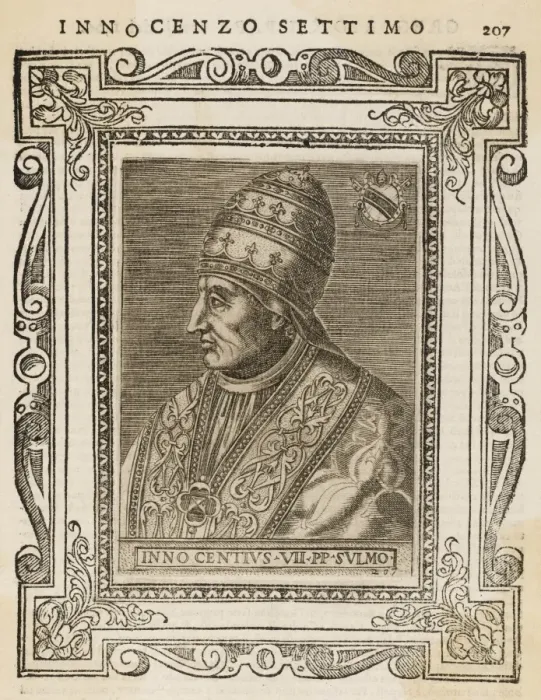 Framed Print : Pope Innocens VII Framed Print : Pope Innocens VII