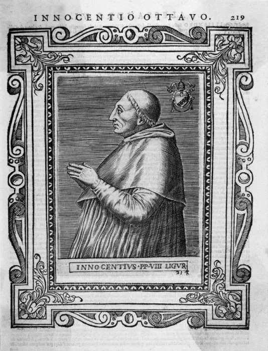 Framed Print : Pope Innocens VIII Framed Print : Pope Innocens VIII