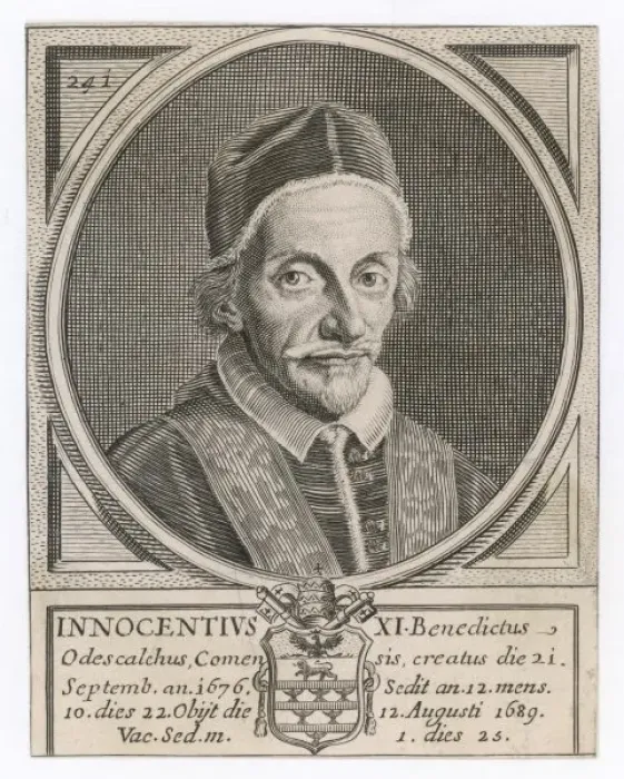 Framed Print : Pope Innocens XI Framed Print : Pope Innocens XI