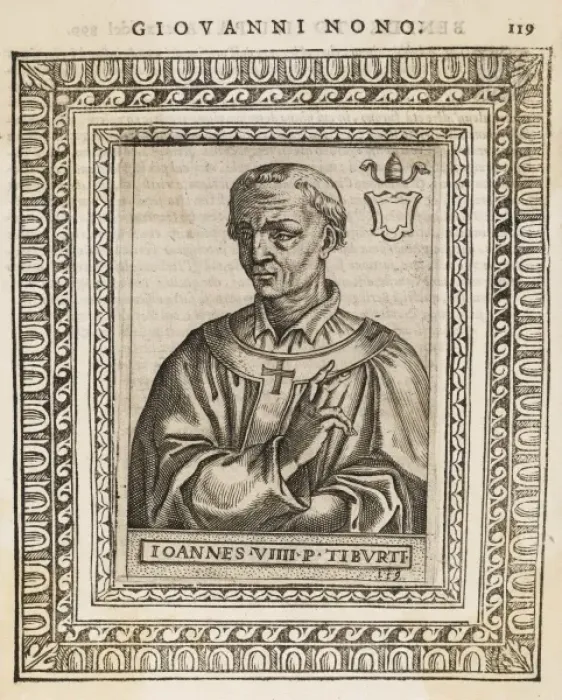 Framed Print : Pope Joannes IX Framed Print : Pope Joannes IX