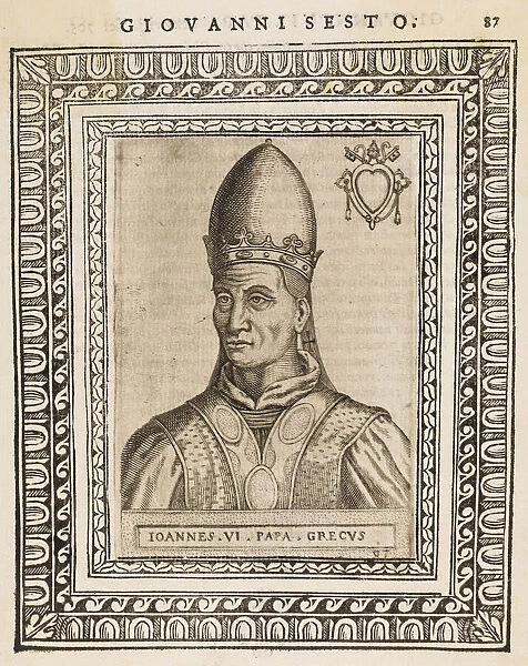 POPE JOANNES VI Date: reigned 701 - 705