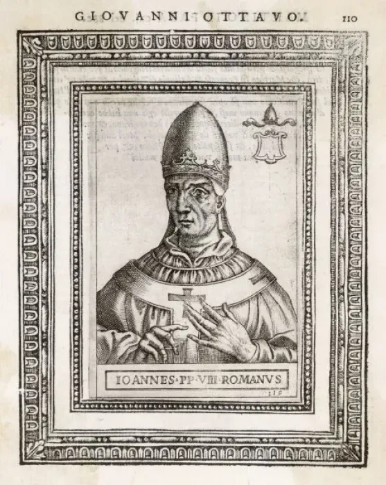 Framed Print : Pope Joannes VIII Framed Print : Pope Joannes VIII