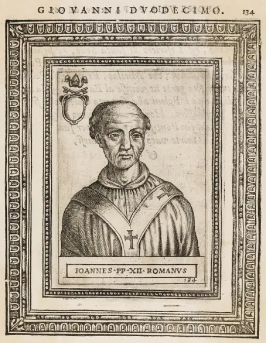 Framed Print : Pope Joannes XII Framed Print : Pope Joannes XII