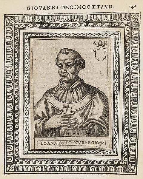 POPE JOANNES XVIII (Phasinus) Date: reigned 1003 - 1009
