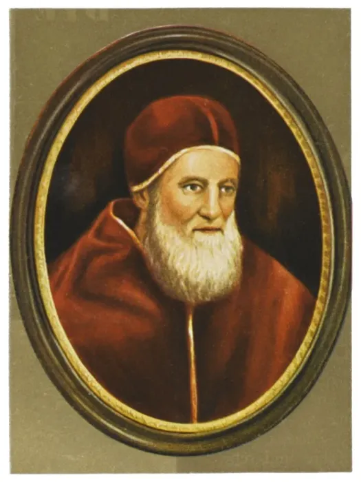 Framed Print : Pope Julius Ii / 19C Min Framed Print : Pope Julius Ii / 19C Min