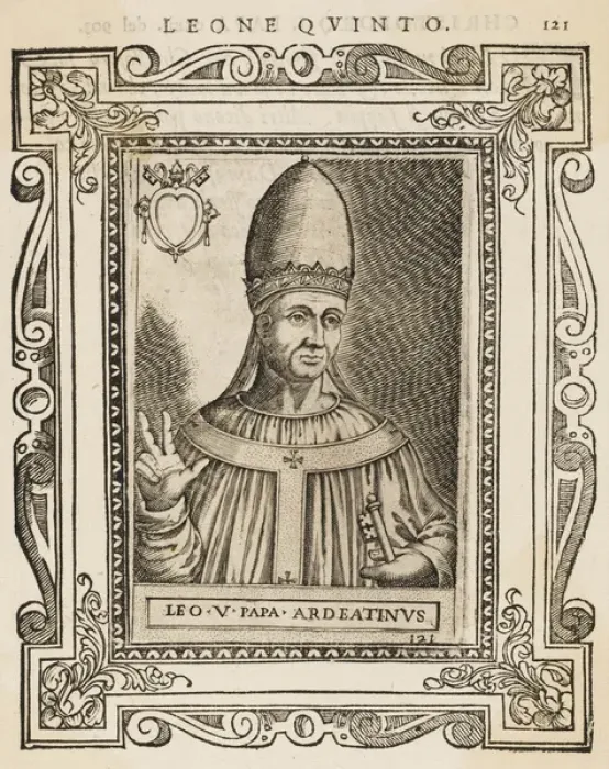 Framed Print : POPE LEO V Framed Print : POPE LEO V