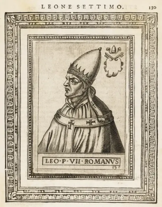 Framed Print : Pope Leo VII Framed Print : Pope Leo VII