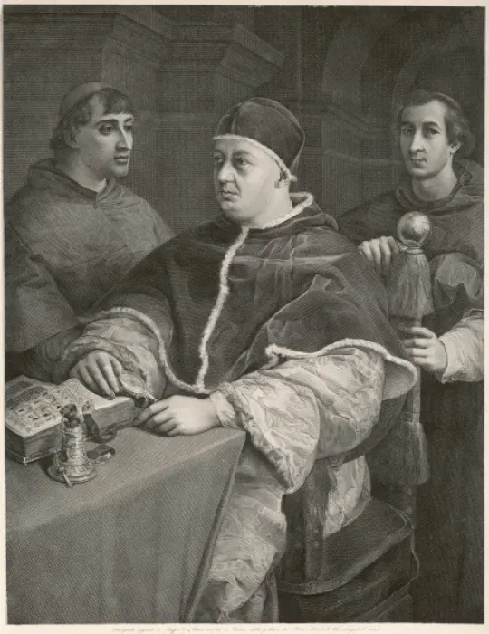 Framed Print : POPE LEO X Framed Print : POPE LEO X