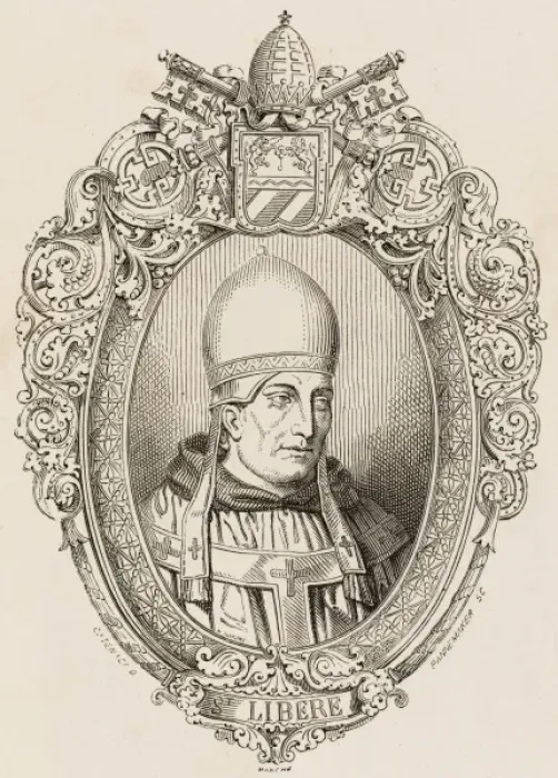 Framed Print : Pope Liberius Framed Print : Pope Liberius