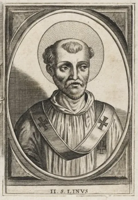 Framed Print : Pope Linus - second Pope Framed Print : Pope Linus - second Pope
