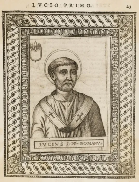Framed Print : Pope Lucius I Framed Print : Pope Lucius I