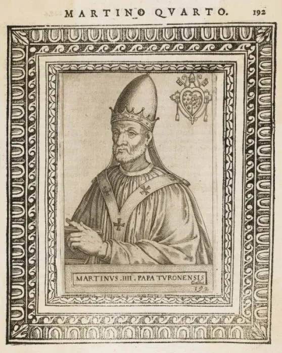 Framed Print : Pope Martinus IV Framed Print : Pope Martinus IV
