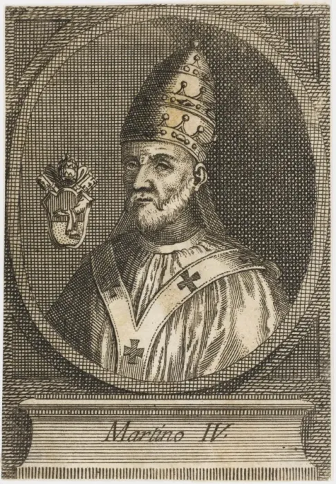 Framed Print : Pope Martinus IV Framed Print : Pope Martinus IV