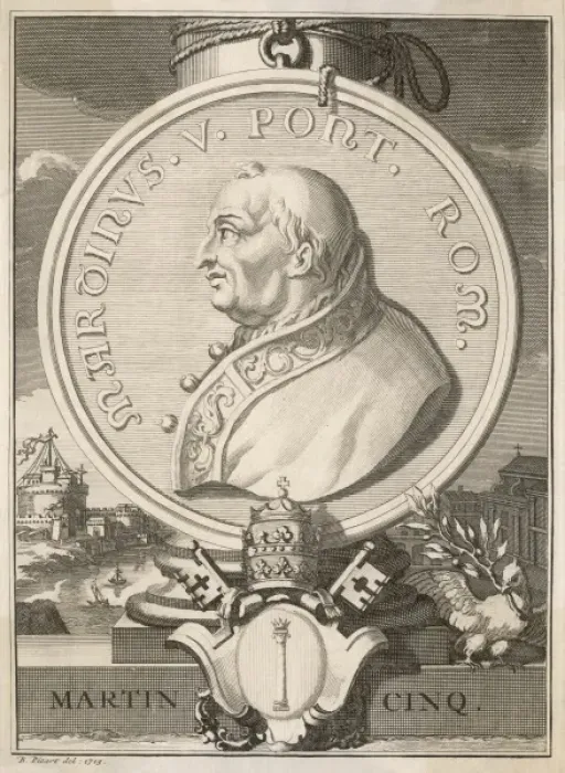 Framed Print : Pope Martinus V Framed Print : Pope Martinus V