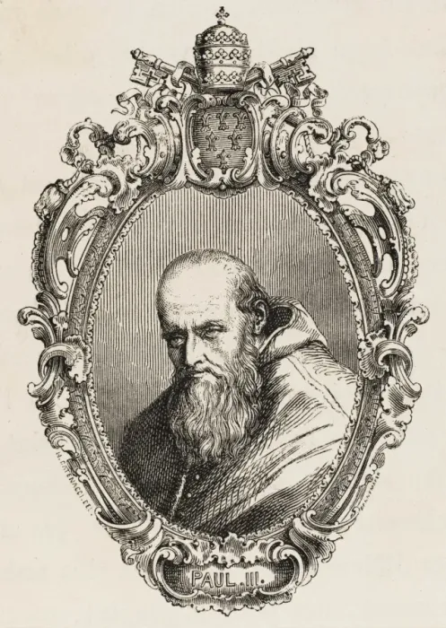 Framed Print : Pope Paulus Iii / Anon Framed Print : Pope Paulus Iii / Anon