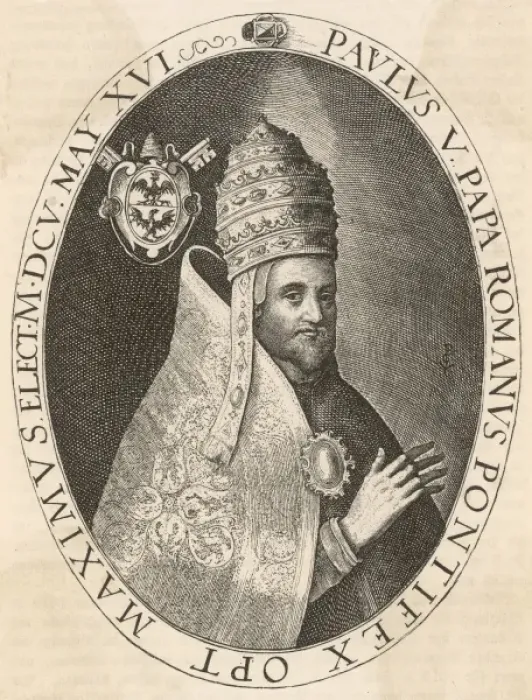 Framed Print : Pope Paulus V Framed Print : Pope Paulus V