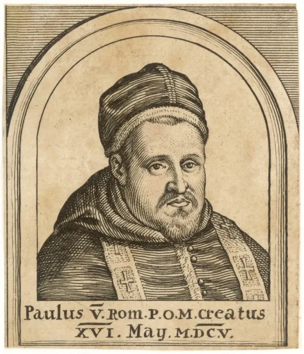 Framed Print : Pope Paulus V Framed Print : Pope Paulus V