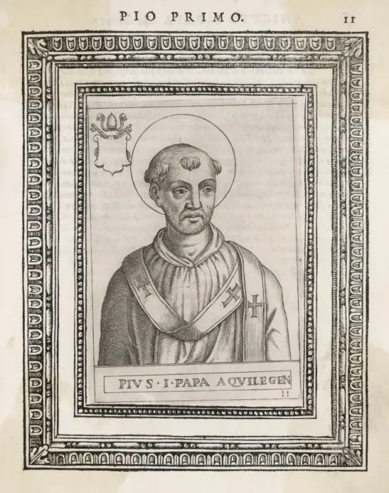 Framed Print : Pope Pius I Framed Print : Pope Pius I