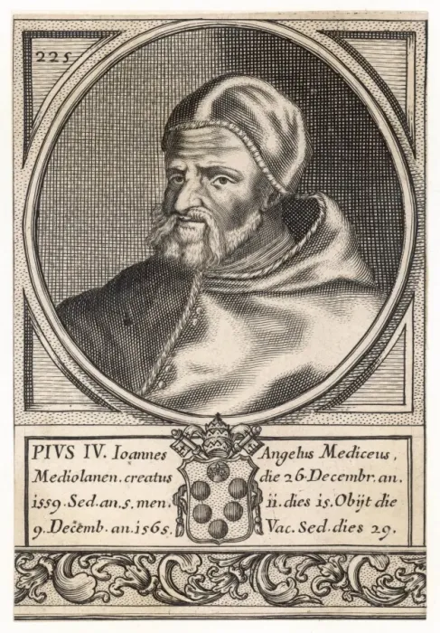 Framed Print : Pope Pius IV Framed Print : Pope Pius IV