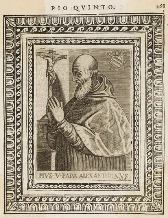 Framed Print : Pope Pius V Framed Print : Pope Pius V