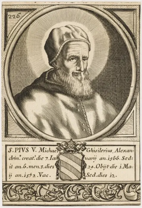 Framed Print : Pope Pius V Framed Print : Pope Pius V