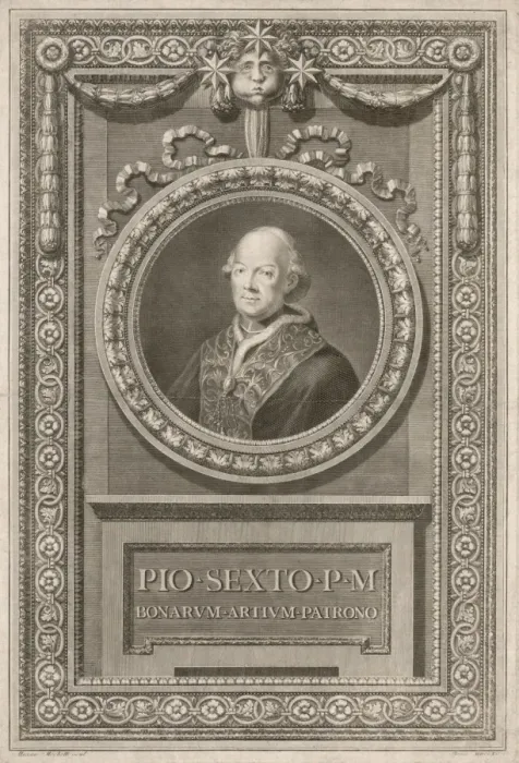 Framed Print : Pope Pius VI Framed Print : Pope Pius VI