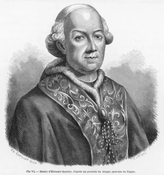 Framed Print : Pope Pius VI Framed Print : Pope Pius VI