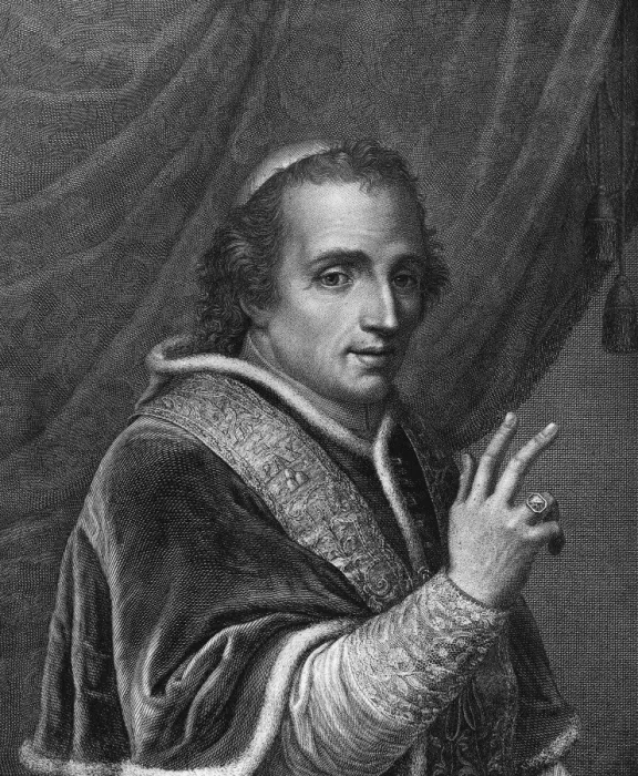 Framed Print : Pope Pius Vii / Fursten Framed Print : Pope Pius Vii / Fursten