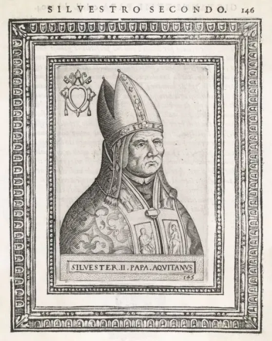 Framed Print : Pope Silvester II Framed Print : Pope Silvester II