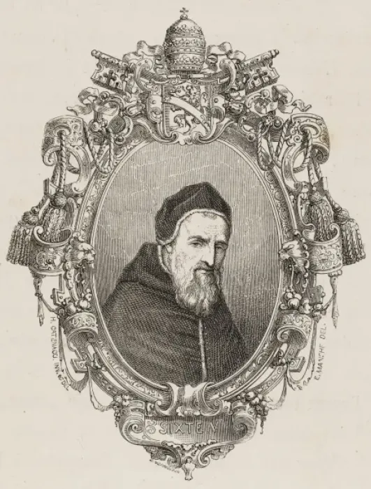 Framed Print : Pope Sixtus V Framed Print : Pope Sixtus V