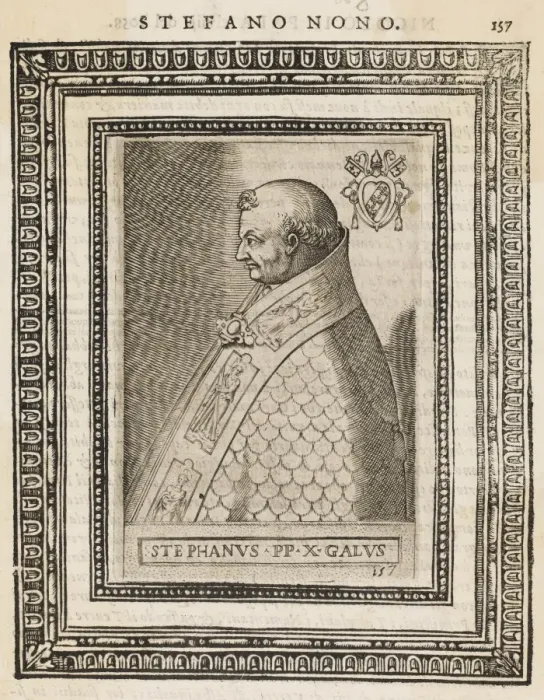 Framed Print : Pope Stephanus IX Framed Print : Pope Stephanus IX