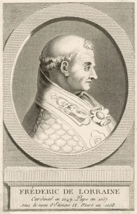 Framed Print : Pope Stephanus IX Framed Print : Pope Stephanus IX