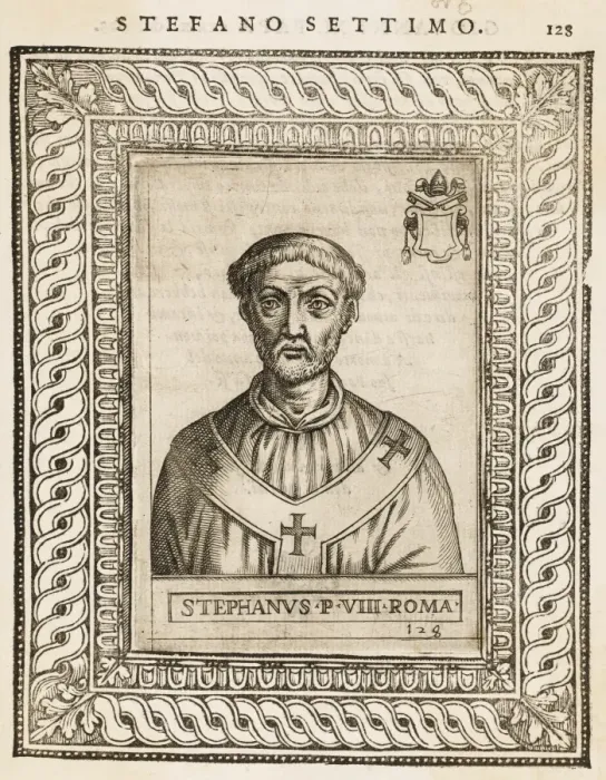 Framed Print : Pope Stephanus VII Framed Print : Pope Stephanus VII