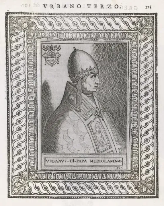 Framed Print : Pope Urbanus III Framed Print : Pope Urbanus III