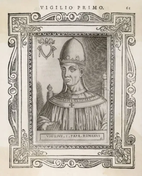 Framed Print : Pope Vigilius Framed Print : Pope Vigilius