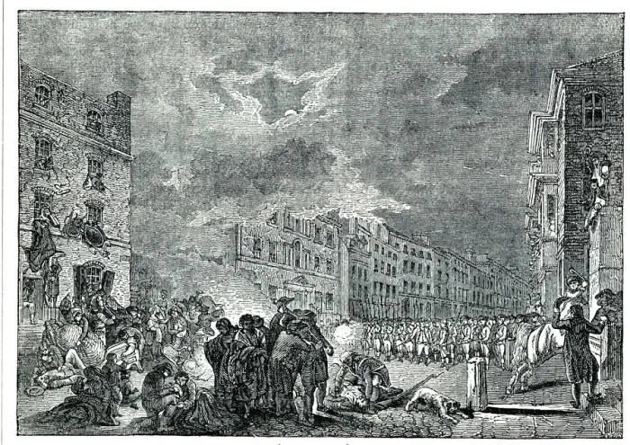 Framed Print : No Popery Riots, London, 1780 Framed Print : No Popery Riots, London, 1780