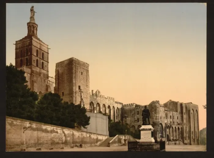 Framed Print : Popes Castle, Avignon, Provence, France Framed Print : Popes Castle, Avignon, Provence, France