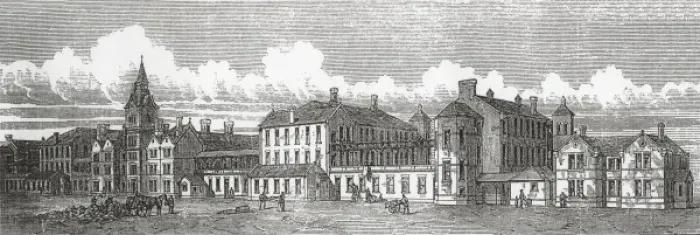 Framed Print : Poplar and Stepney Sick Asylum, Bow, East London Framed Print : Poplar and Stepney Sick Asylum, Bow, East London