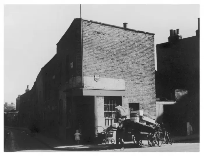 Framed Print : Poplar Street Scene Framed Print : Poplar Street Scene