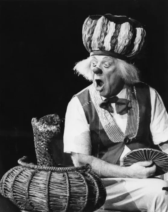 Framed Print : Popov the Clown Framed Print : Popov the Clown