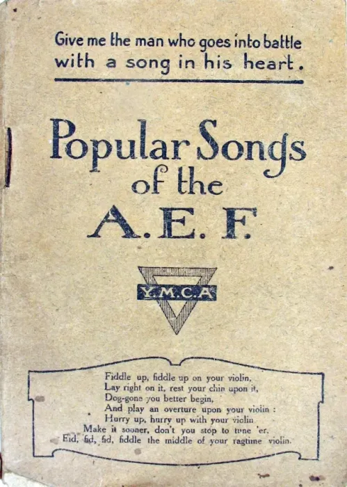 Framed Print : Popular Songs of the AEF (American Expeditionary Force) Framed Print : Popular Songs of the AEF (American Expeditionary Force)