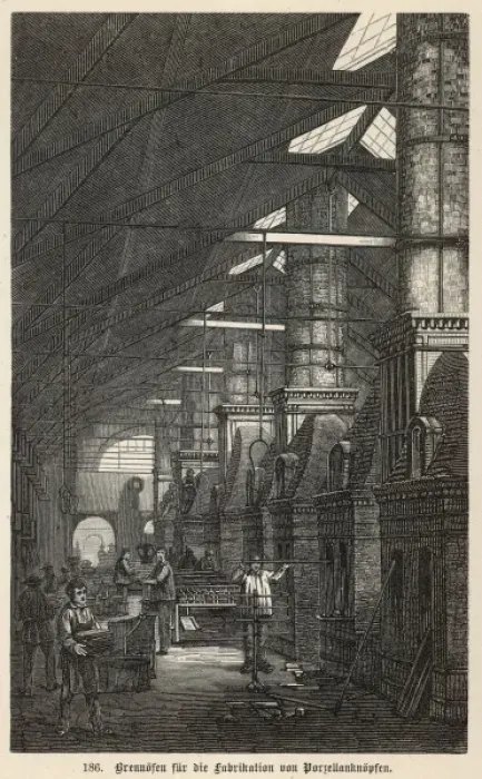 Framed Print : Porcelain manufacture Framed Print : Porcelain manufacture