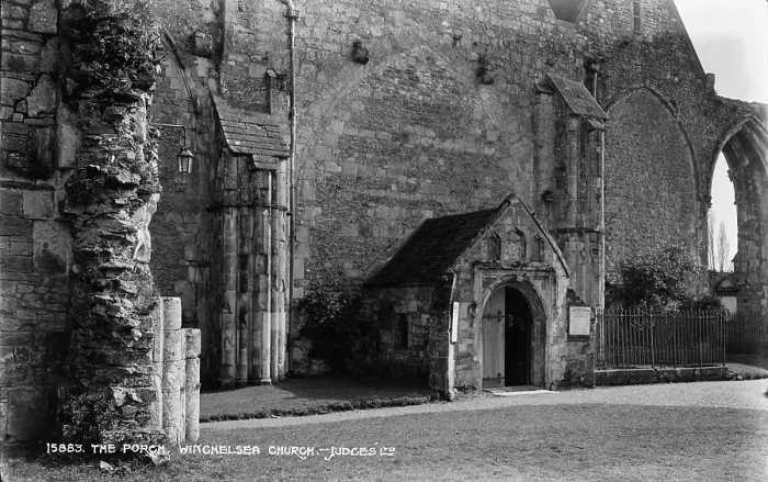 Framed Print : The Porch of Winchelsea Church Framed Print : The Porch of Winchelsea Church