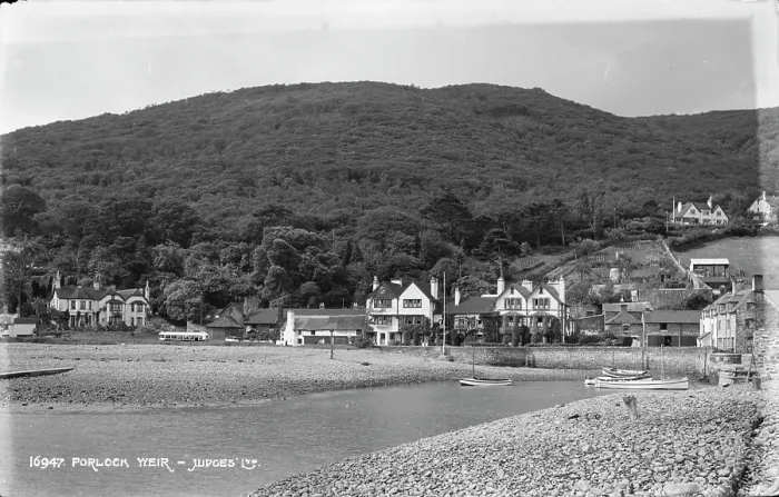 Framed Print : Porlock Weir Framed Print : Porlock Weir