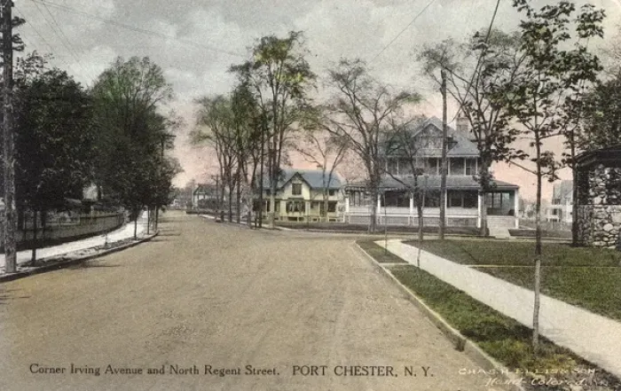 Framed Print : Port Chester, Westchester County, New York State, USA Framed Print : Port Chester, Westchester County, New York State, USA