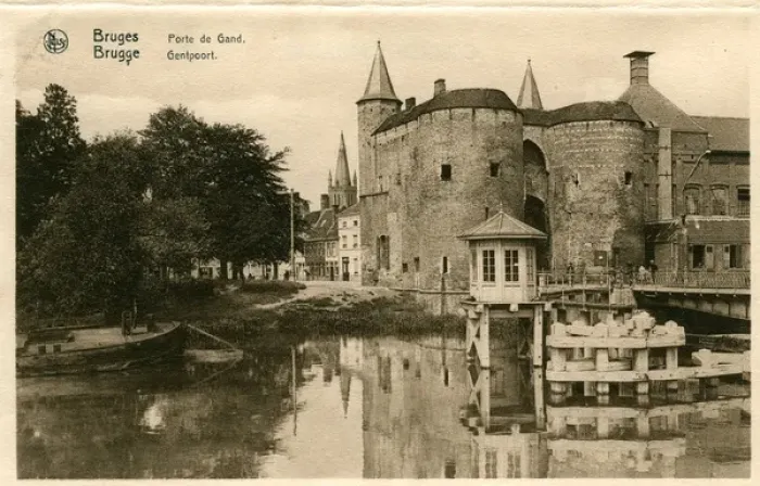 Framed Print : Port du Gand, Bruges - Brugge Framed Print : Port du Gand, Bruges - Brugge