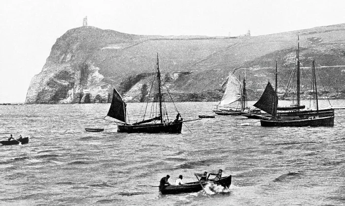 Framed Print : Port Erin - Bradda Head - Isle of Man Framed Print : Port Erin - Bradda Head - Isle of Man