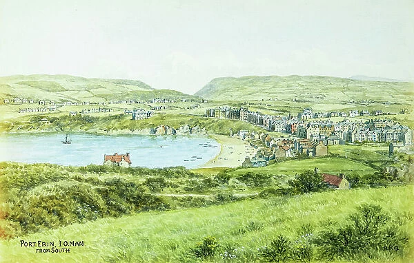 Port Erin, Isle of Man, viewed from the south